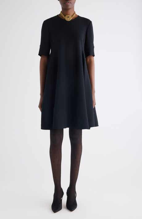 Stretch Crepe Minidress