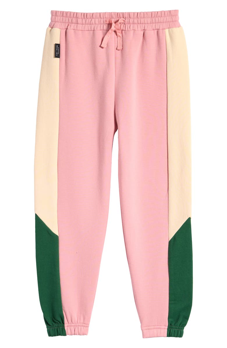 TINY TRIBE Kids' Segment Stretch Fleece Sweatpants, Main, color, 