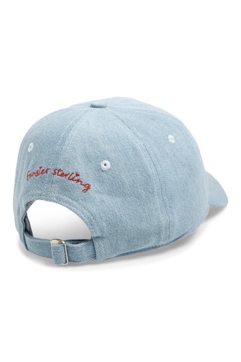 Chili Pepper Cotton Canvas Baseball Cap, Alternate, color, BLUE