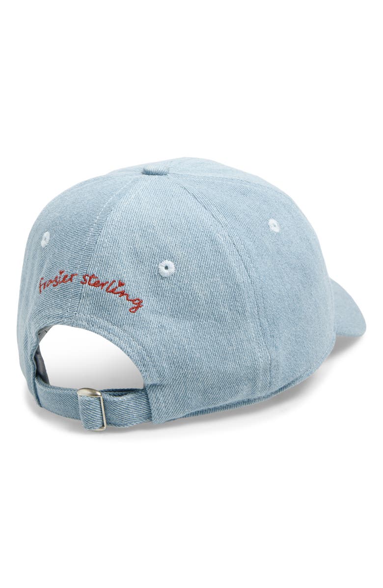 FRASIER STERLING Chili Pepper Cotton Canvas Baseball Cap, Alternate, color, Blue