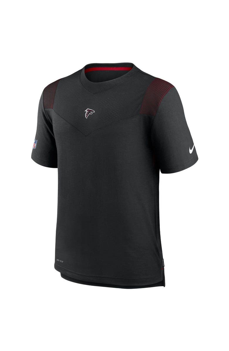 Nike Men's Nike Black Atlanta Falcons Sideline Player UV Performance T-Shirt, Alternate, color,
