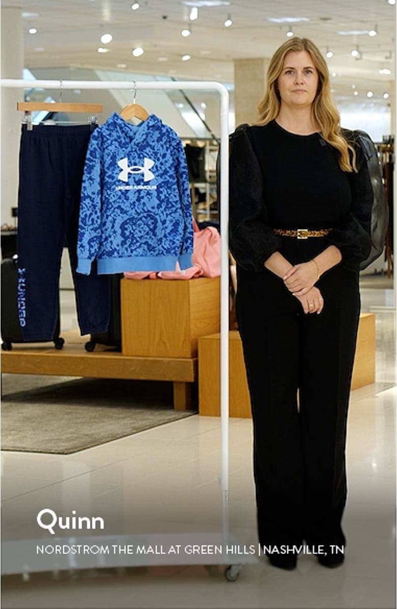 Kids' Rival Geode Print Hoodie & Solid Sweatpants Set, sales video thumbnail