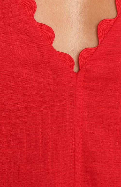 Petal And Pup Petal & Pup Blaine Minidress In Red