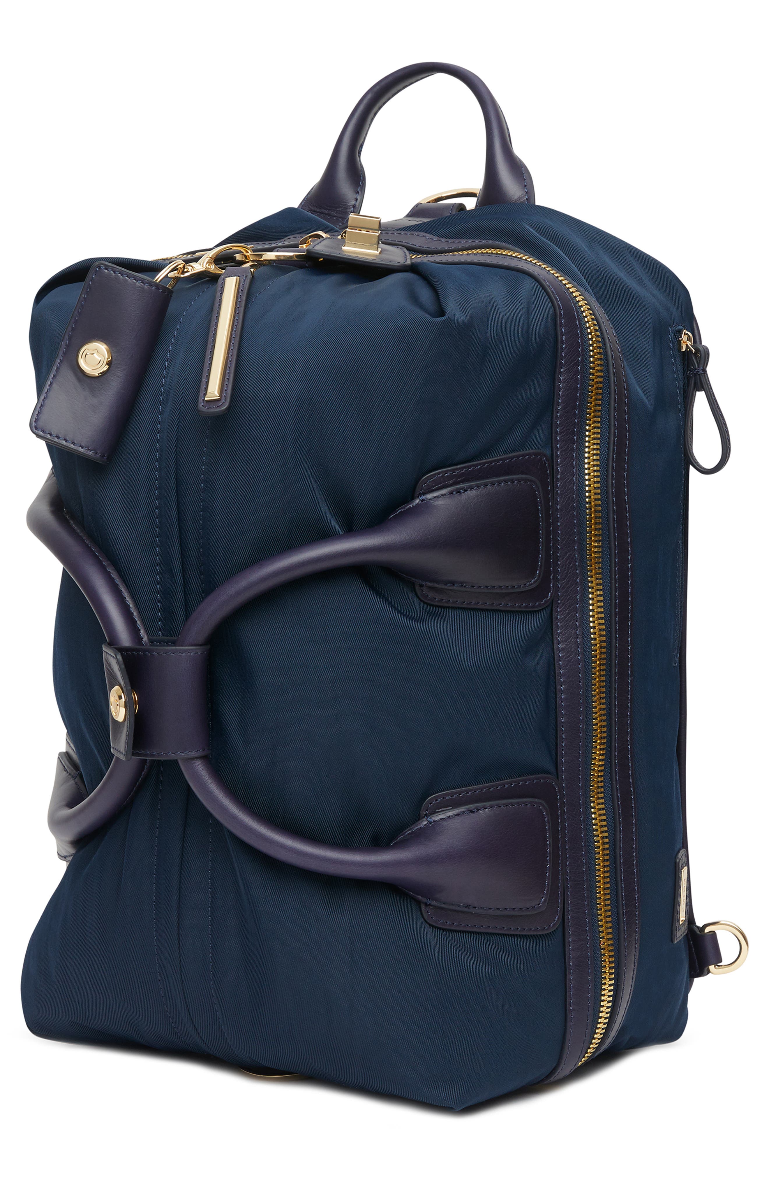 Studio Medium Duffel Backpack, Alternate, color, NAVY