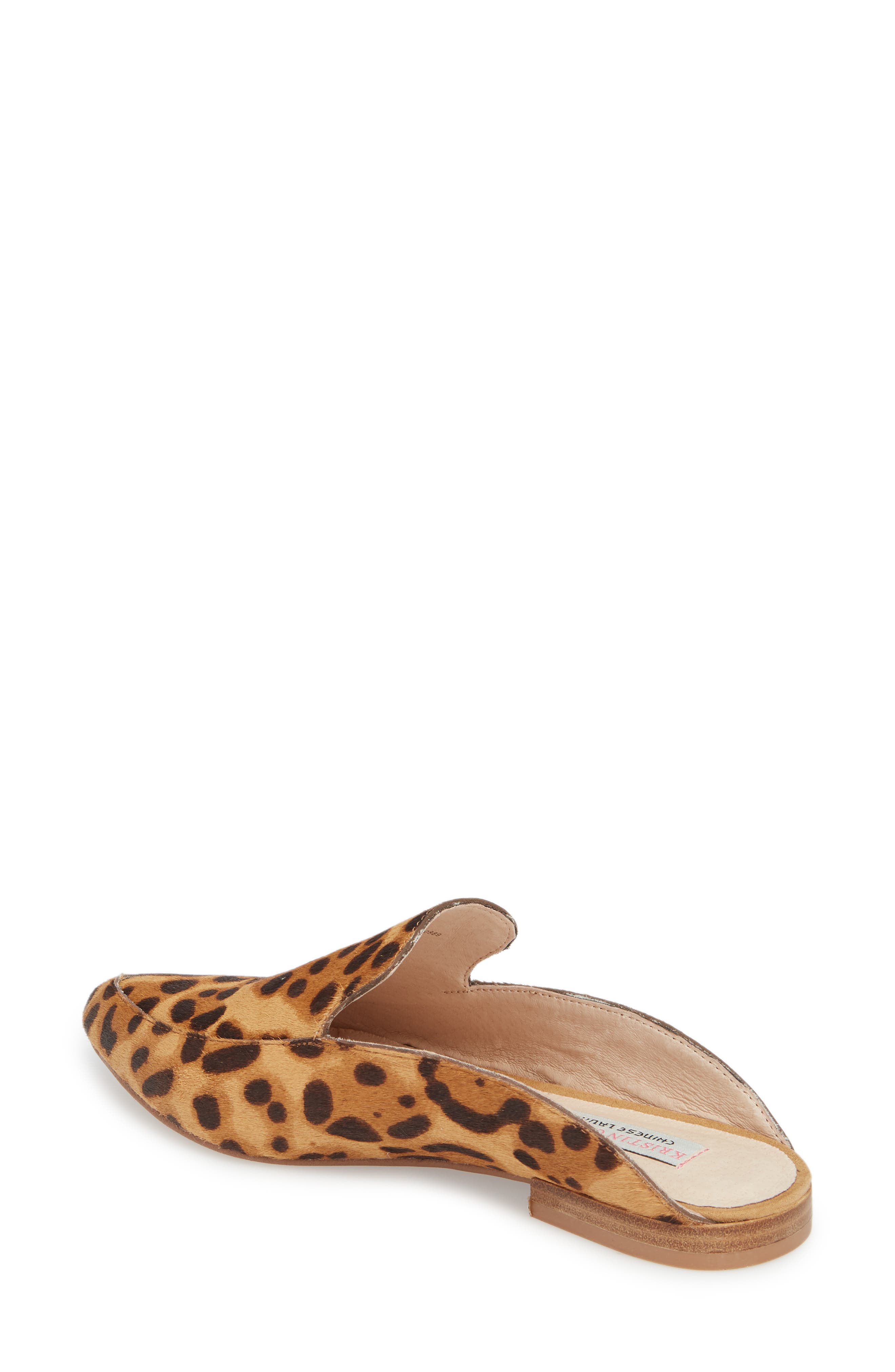 Capri Genuine Calf Hair Mule, Alternate, color, NATURAL CALF HAIR
