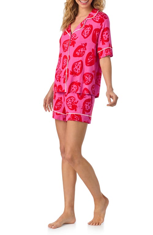 Room Service Pjs Print Short Pajamas