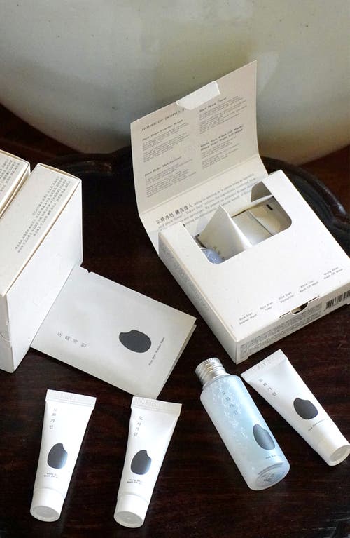 House Of Dohwa Travel Kit 5-piece Skincare Routine In White