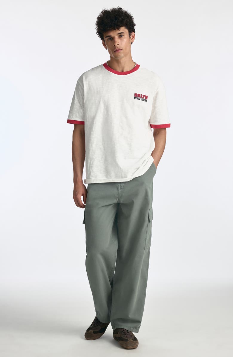 Brooklyn Industries Logo Graphic T-Shirt, Alternate, color, Antique White