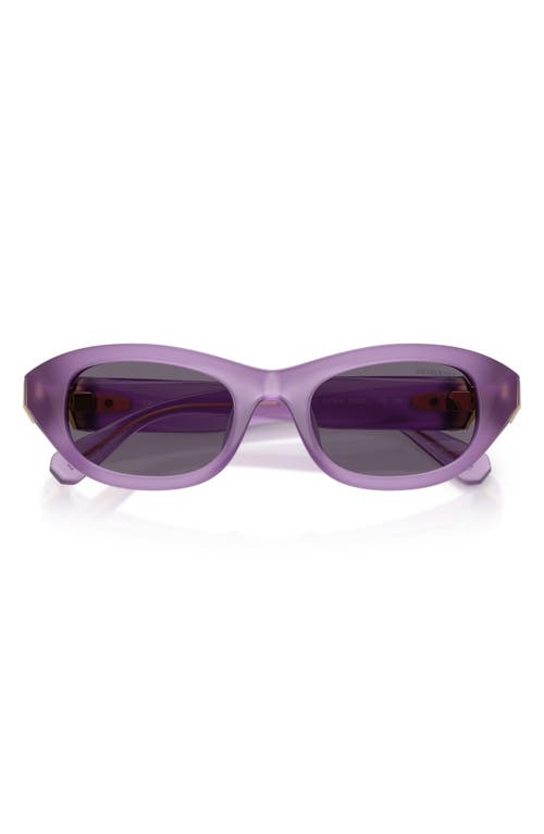 Swarovski Sk6036u Rectangle Plastic Sunglasses In Purple