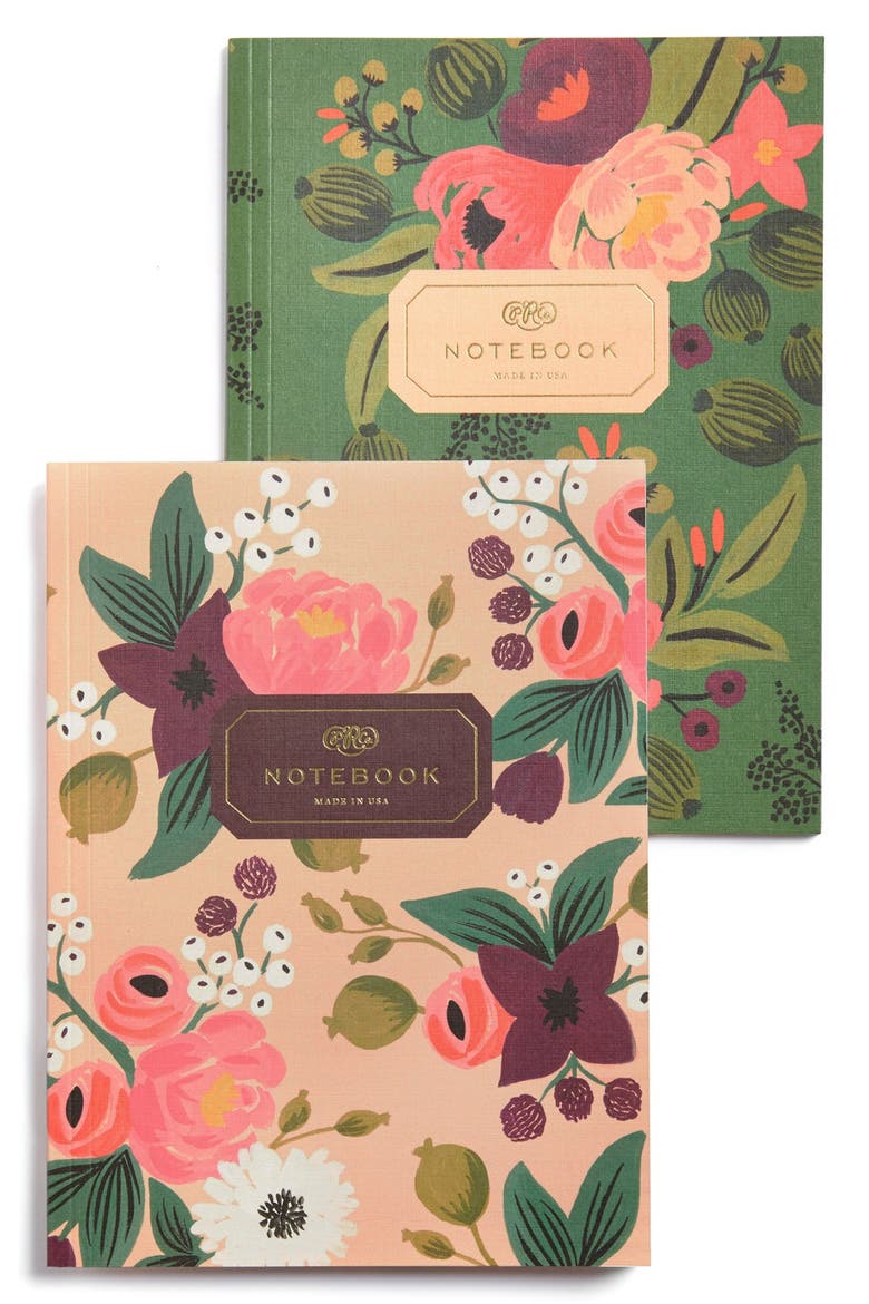 'Vintage Blossoms' Notebooks, Main, color, VINTAGE BLOSSOM NOTEBOOK