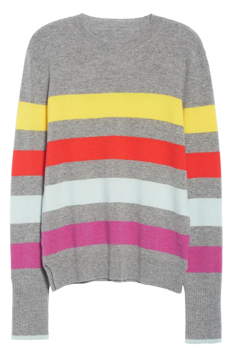 La Ligne Candy Stripe Sweater, Alternate, color,