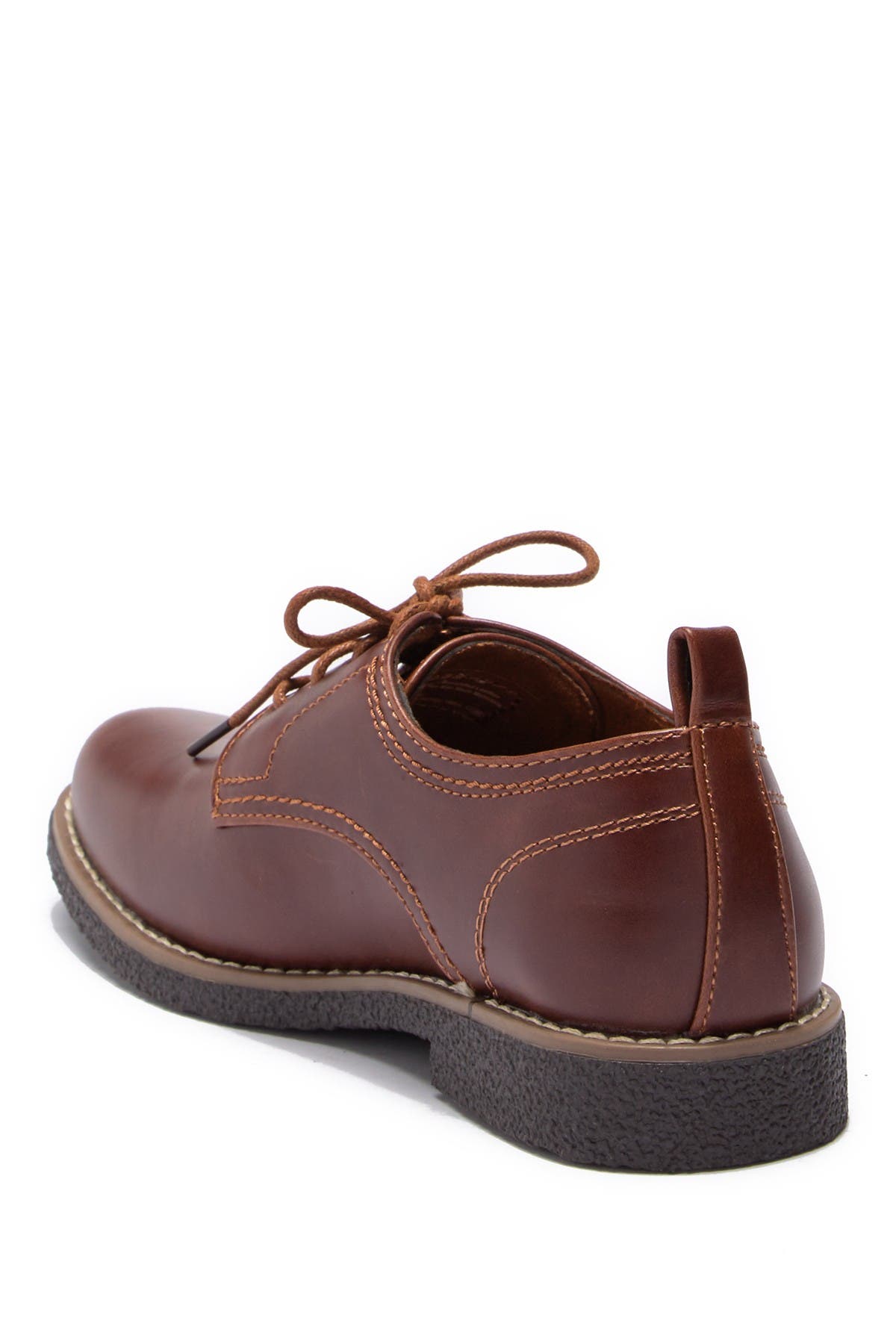 Deer Stags Zander Dress Derby, Alternate, color, Redwoodda