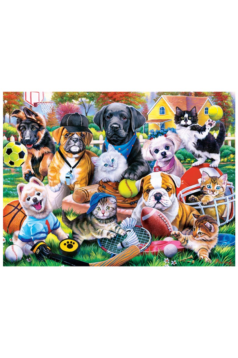 Play it Again Sports 300 Piece Puzzle, Alternate, color, Multicolor