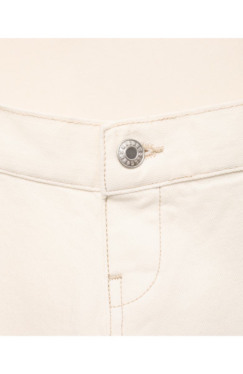 MANGO Wide Leg Leg Maternity Jeans, Alternate, color,