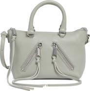 Rebecca Minkoff Micro Moto Leather Satchel