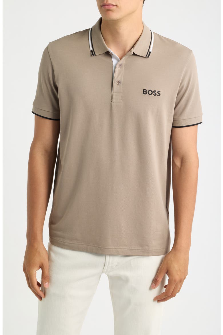 Paddy Pro Performance Polo, Main, color, LIGHT/ PASTEL GREEN