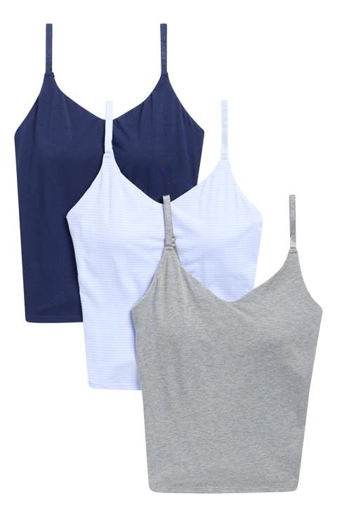 Soft Essential 3-Pack Everyday Cotton Camisoles