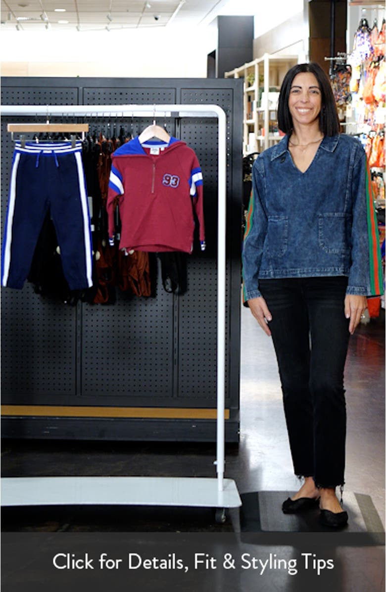 Kids' Varsity Cotton Half Zip Hoodie & Joggers Set, sales video thumbnail