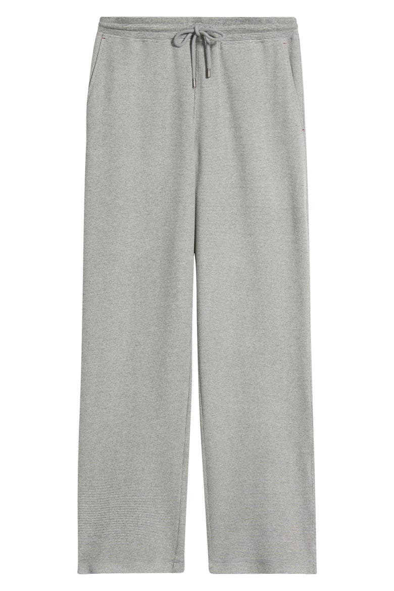 Gingham Pajama Pants, Alternate, color, CHARCOAL