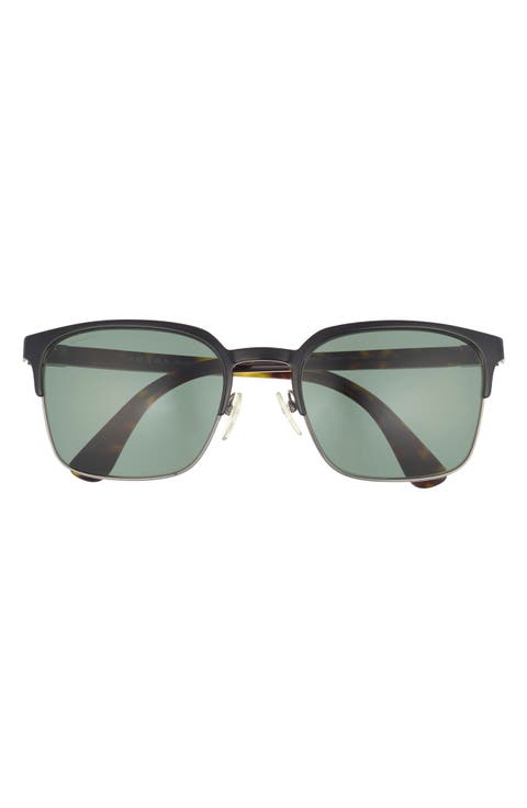 55mm Rectangular Sunglasses