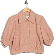 L'AGENCE Cove Crop Shirt Jacket
