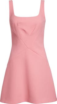 Emilia Wickstead Larvall Wool Crepe Minidress