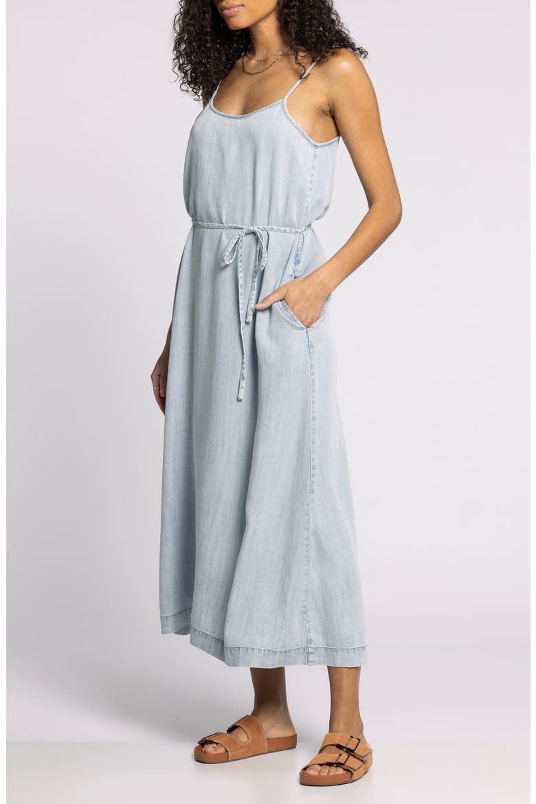 Lyra Chambray Maxi Dress, Alternate, color, CLAUDIA WASH