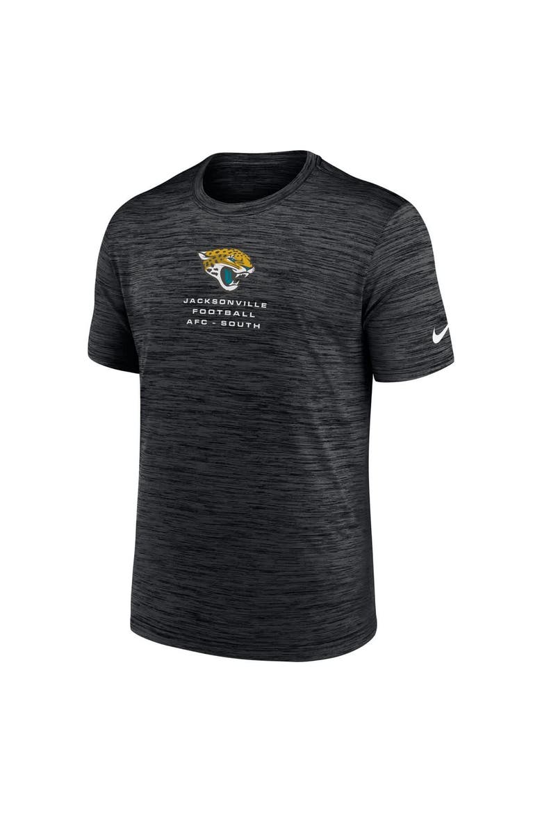 Men's Nike Black Jacksonville Jaguars Velocity Ball Carrier Dri-FIT T-Shirt, Alternate, color, Black