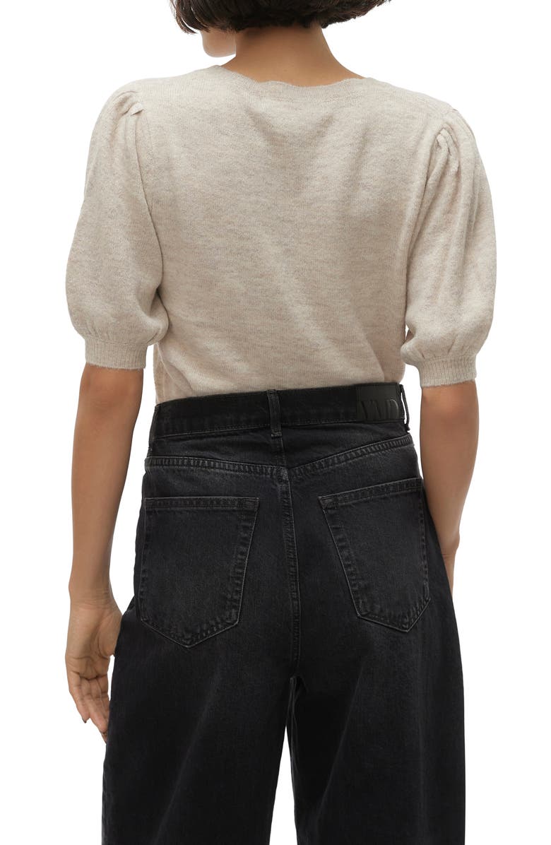 VERO MODA Elly Puff Sleeve Sweater, Alternate, color,