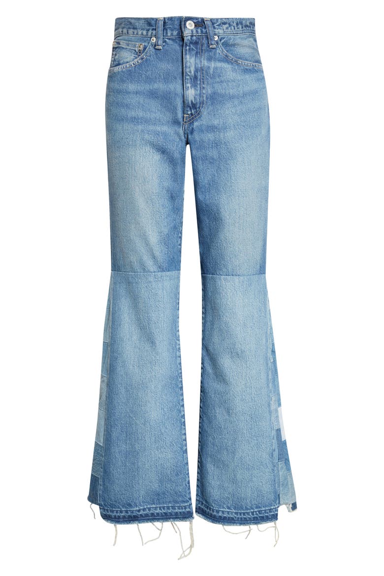 Tectonic Denim Version 2 Flare Leg Jeans, Alternate, color, FADED INDIGO