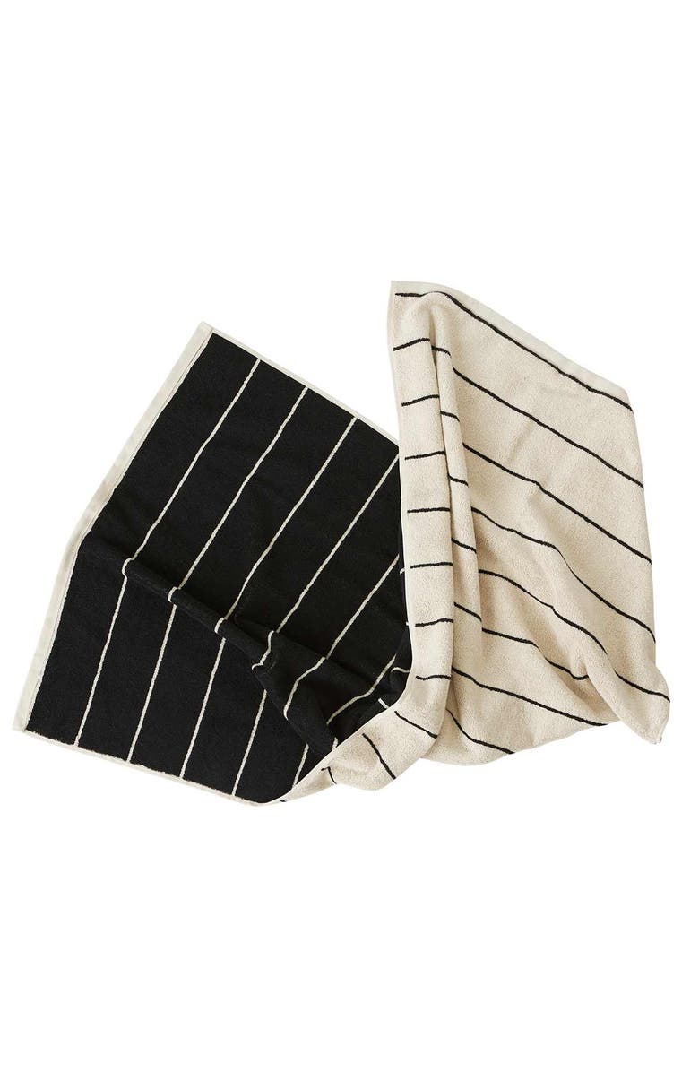 OYOY Raita Towel, Main, color, Clay