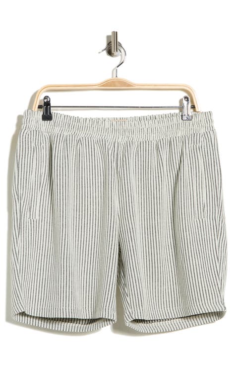 Rib Stripe Shorts