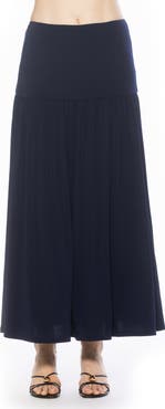 Alexia Admor Aven Drop Waist Maxi Skirt