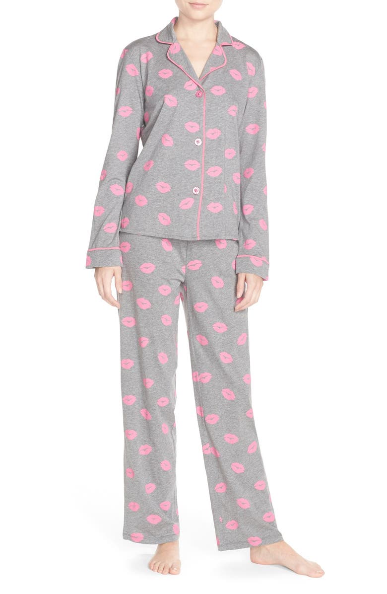 PJ Salvage Print Pajamas, Main, color, 