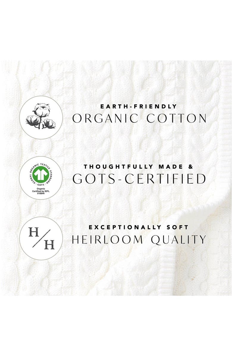 Hope & Henry Baby Girls' Organic Sleeveless Knit Pinafore Dress, Infant, Alternate, color, 