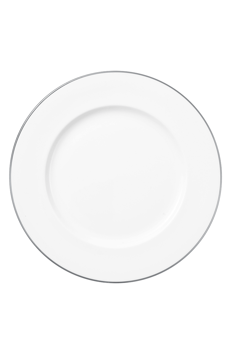 Villeroy & Boch Anmut Platinum No.1 Round Platter, Main, color, White