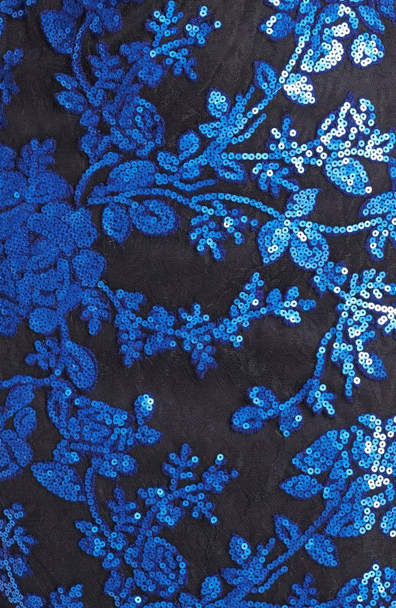 Tadashi Shoji Embellished Lace Sheath Dress, Alternate, color, 