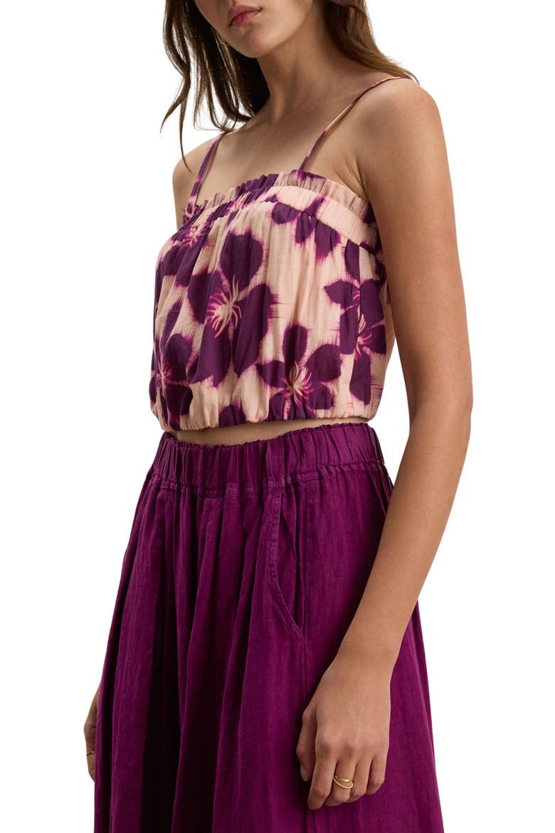 Alice Cotton Voile Crop Camisole, Alternate, color, BERRY PNK