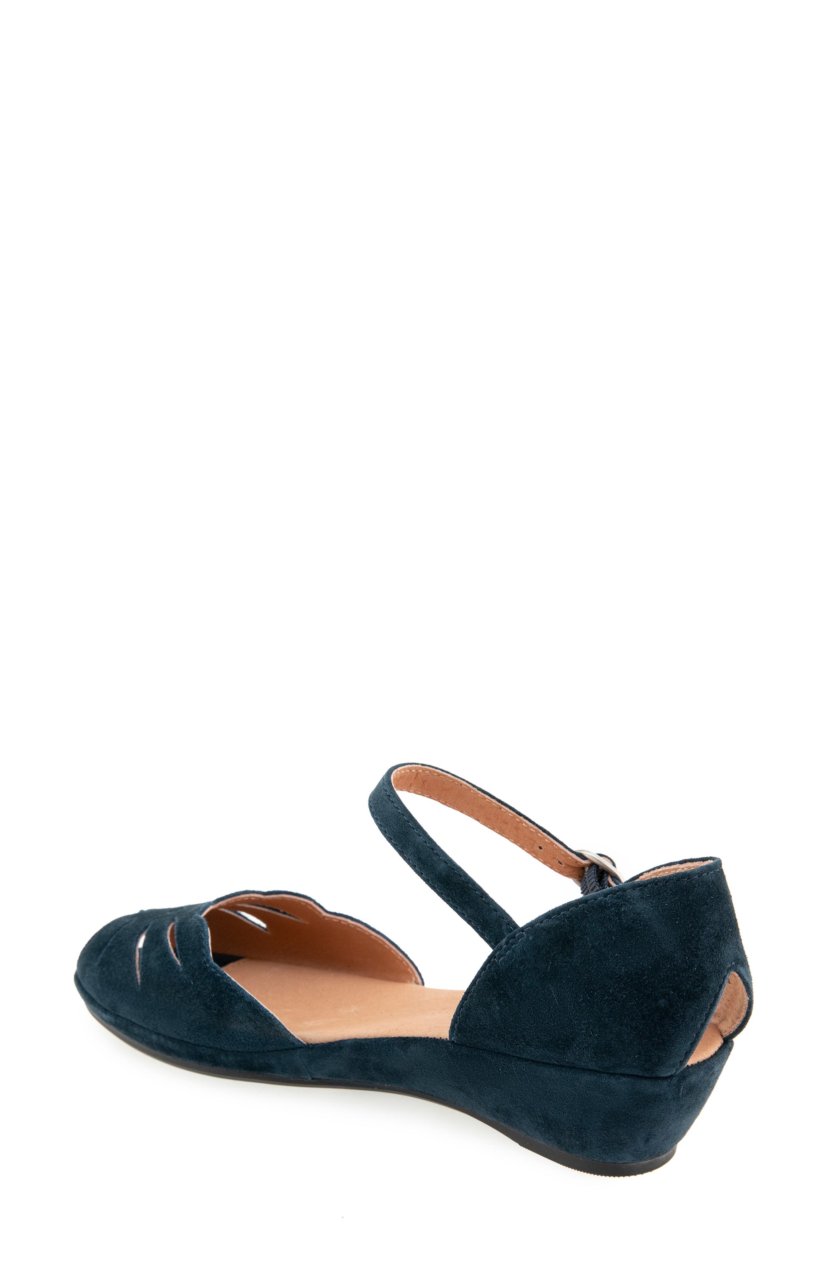 by Kenneth Cole 'Lily Moon' Sandal, Alternate, color, NAVY SUEDE