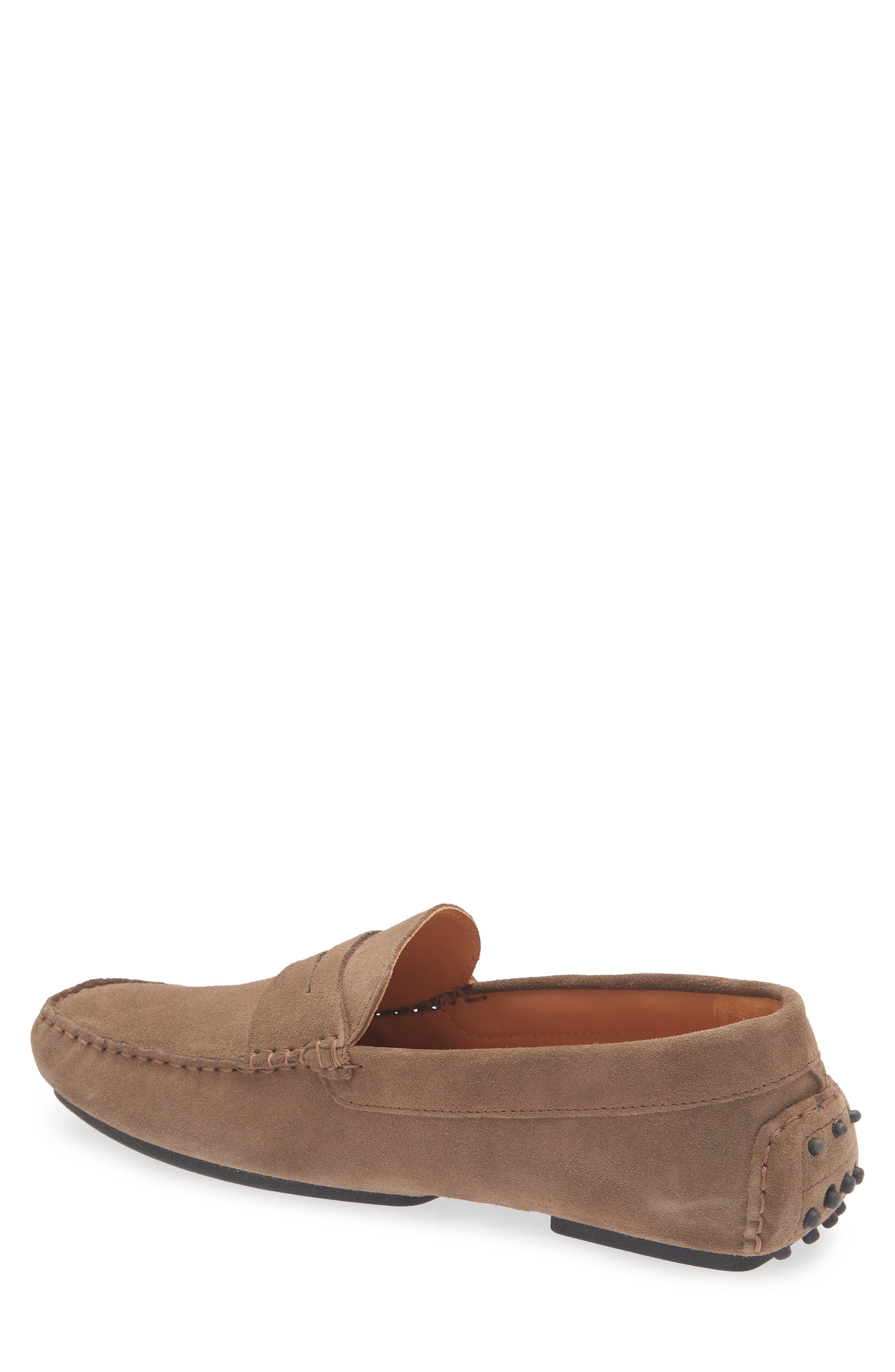 Gentle Souls Redondo Penny Loafer, Alternate, color, Taupe Suede