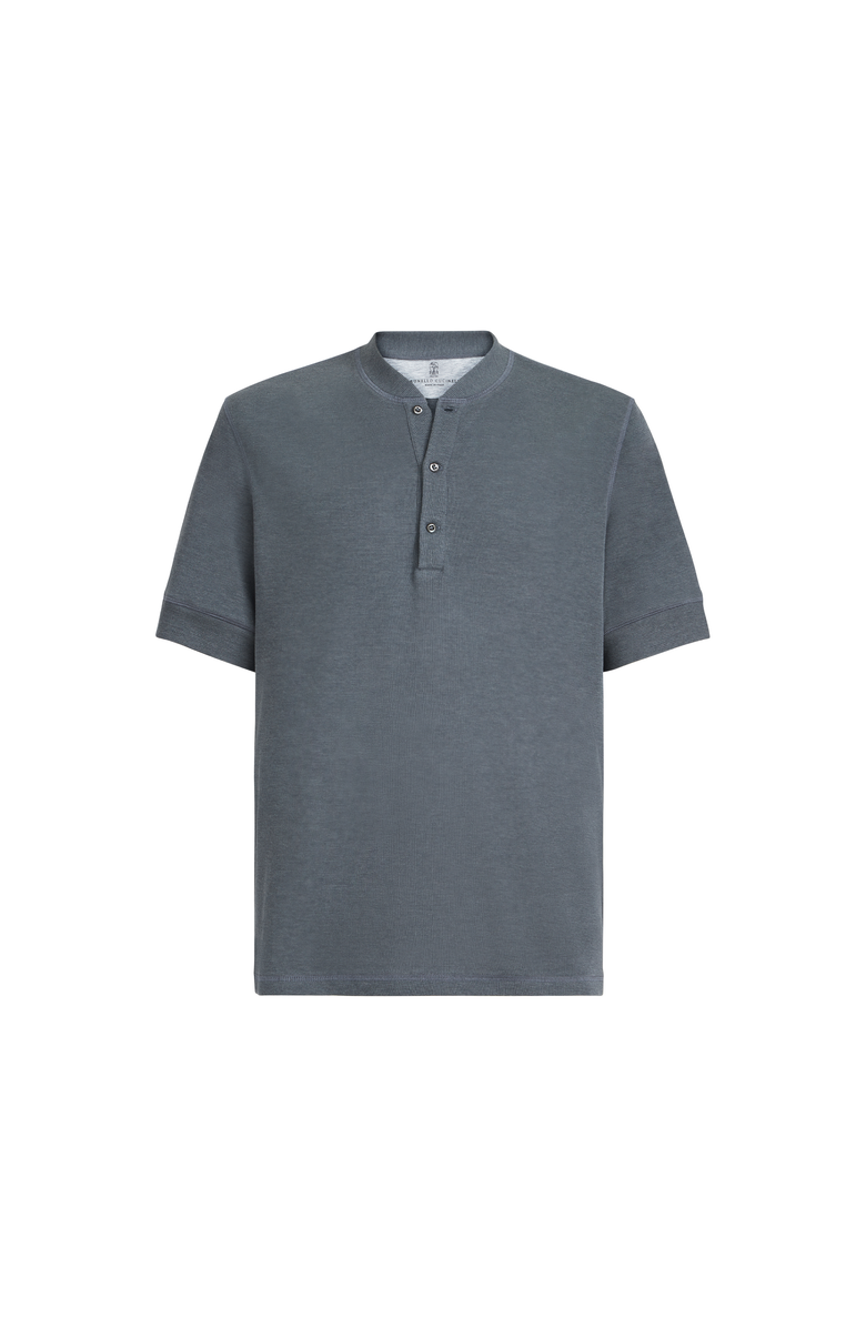 Brunello Cucinelli Cotton jersey T-shirt, Alternate, color, Grey