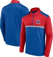 FANATICS Men's Fanatics Royal Chicago Cubs Unstoppable Quarter-Zip Top