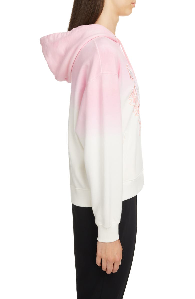 KENZO Dip Dye Tiger Logo Cotton Hoodie, Alternate, color, 