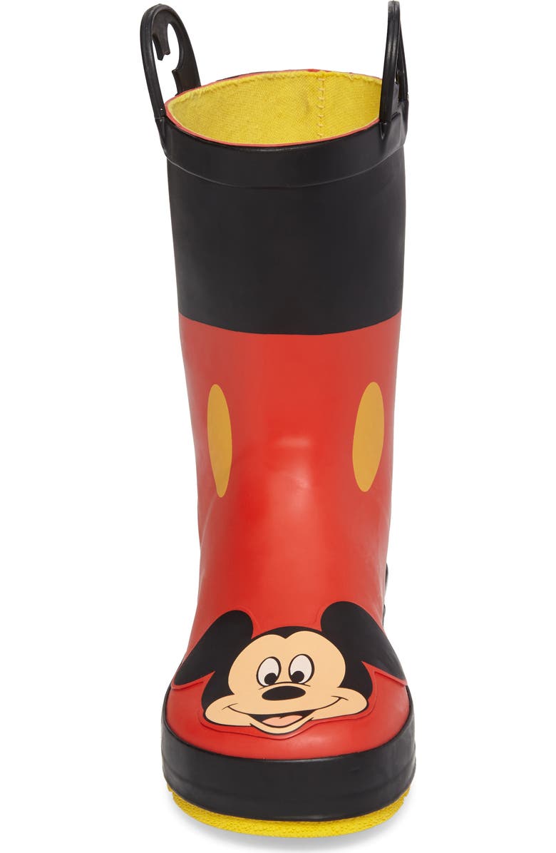 Western Chief Mickey Mouse Rain Boot, Alternate, color,