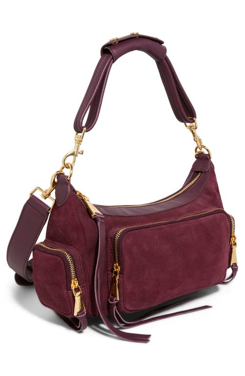 Aimee Kestenberg Away We Go Suede Shoulder Bag