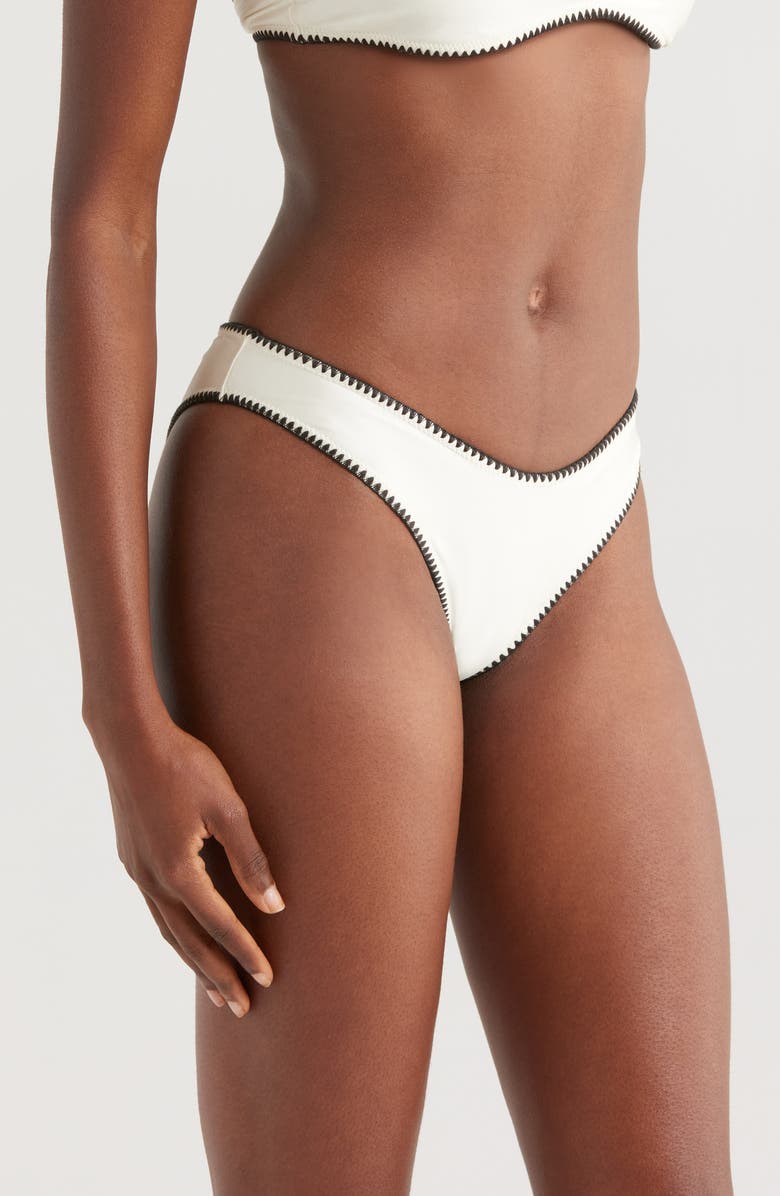 BOAMAR Saal Bikini Bottoms, Alternate, color, Shimmer Ivory