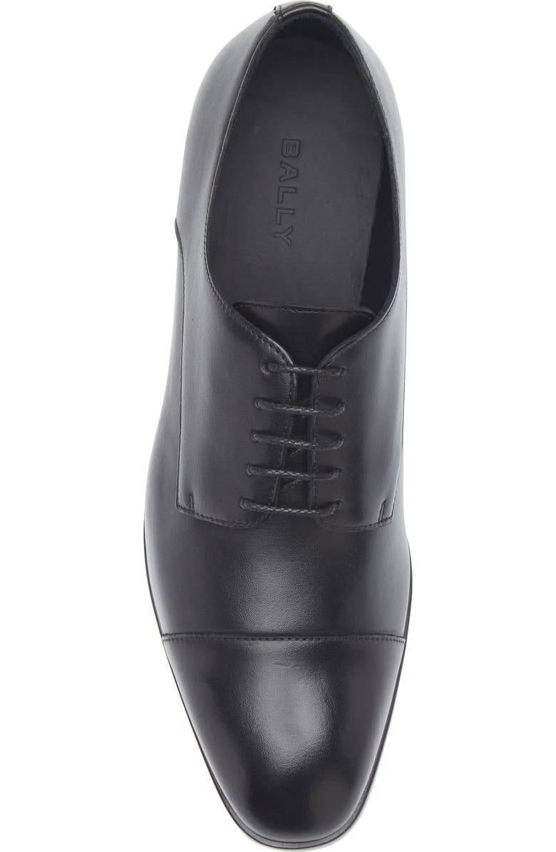 Bally Olexi Cap Toe Derby, Alternate, color, Black