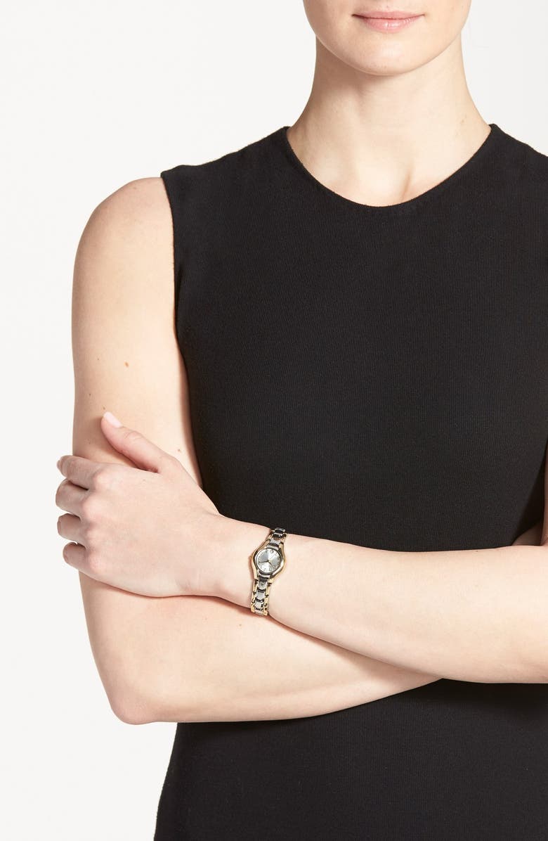 Anne Klein Two Tone Bracelet Watch, 22mm, Alternate, color, 