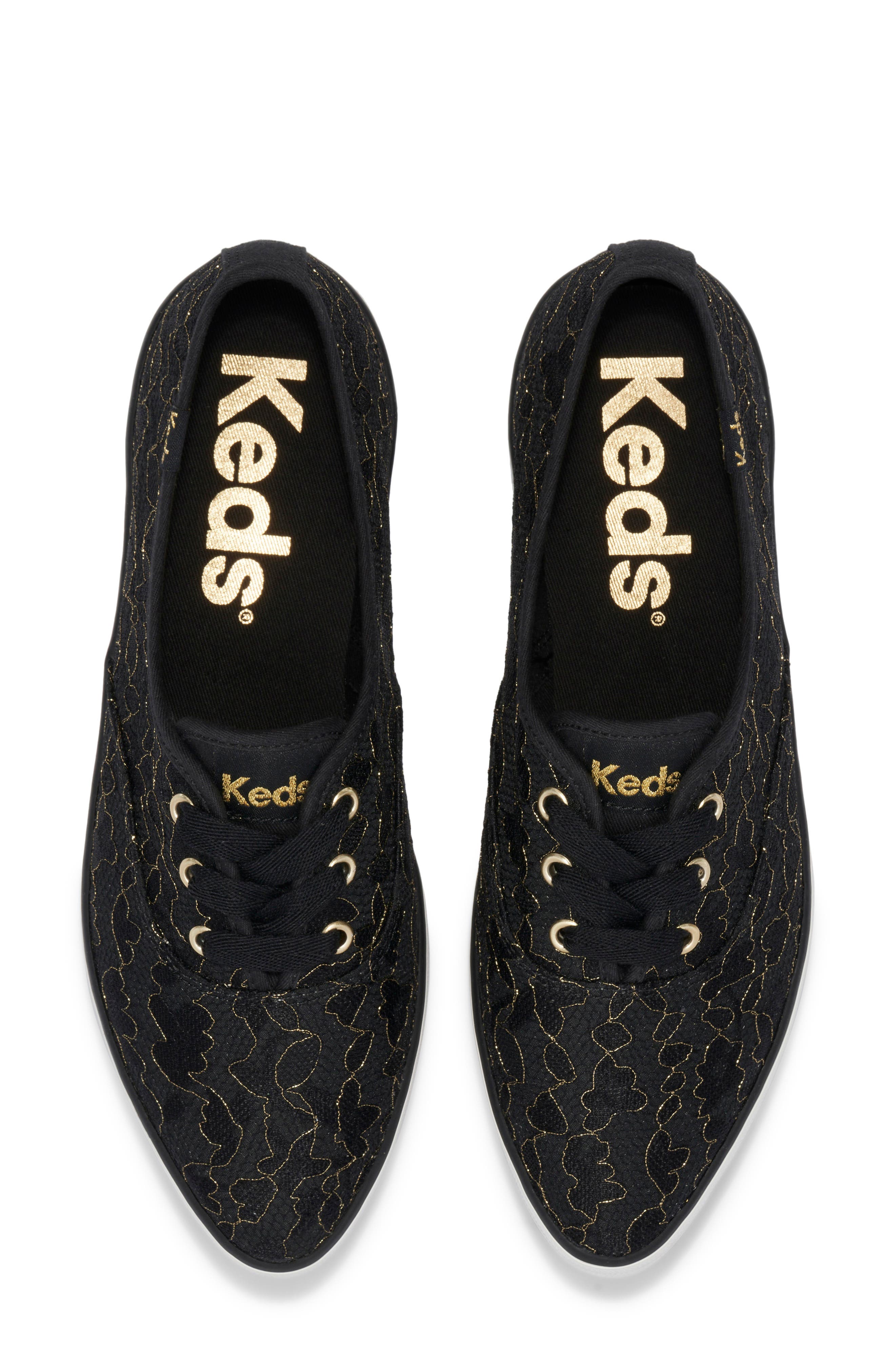 Keds<sup>®</sup> Point Sneaker, Alternate, color, Black