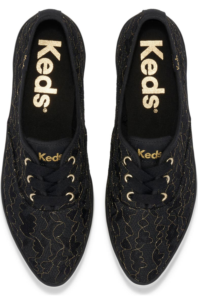 Keds<sup>®</sup> Point Sneaker, Alternate, color, Black